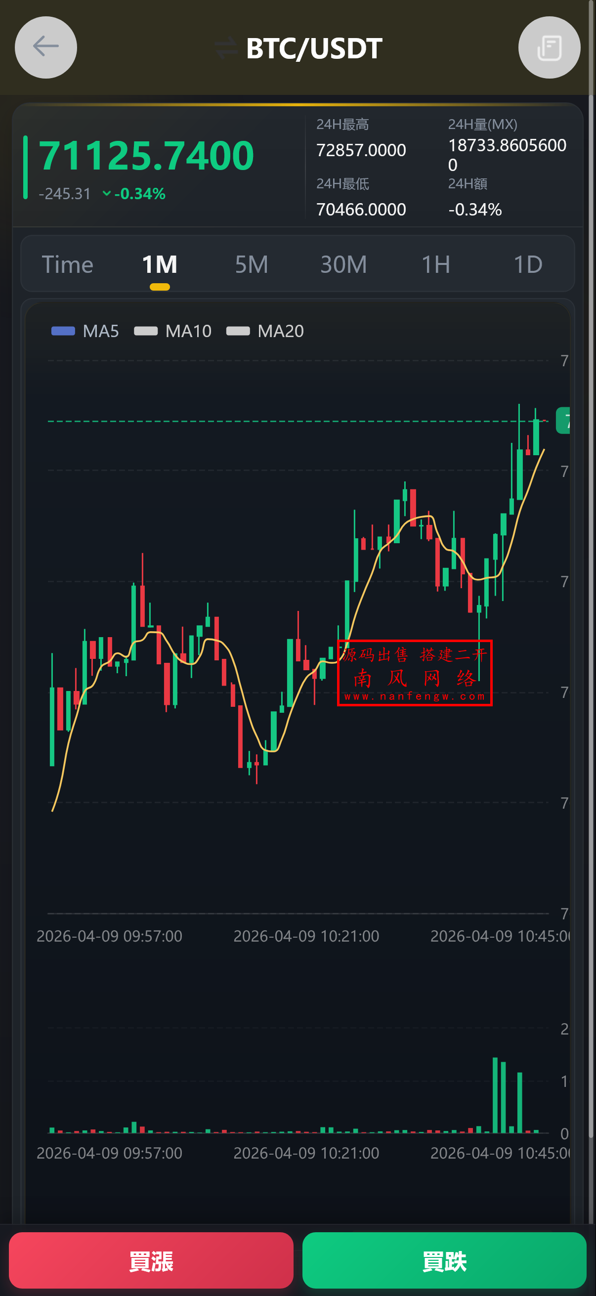 截图 2026-04-09 10.50.50.png 定制运营版虚拟币外汇贵金属大宗商品微盘微交易系统 交易所 区块链 微交易 外汇 矿机 第11张 截图 2026-04-09 10.50.50.png 定制运营版虚拟币外汇贵金属大宗商品微盘微交易系统 交易所 区块链 微交易 外汇 矿机 第11张